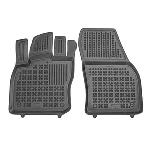 Set covorase auto Rezaw Plast, pentru Volkswagen Caddy 2021-prezent, 2 bucati, cauciuc, negru