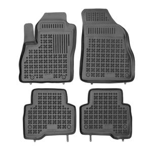 Set covorase auto Rezaw Plast, pentru Fiat Fiorino 2008-prezent, 4 bucati, Negru