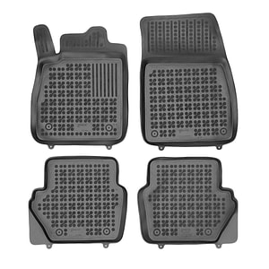 Set covorase auto Rezaw Plast, pentru Ford Ecosport 2018-prezent, 4 bucati, cauciuc, negru