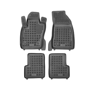 Set covorase auto Rezaw Plast, pentru Jeep Renegade 2018-2021, 4 bucati, cauciuc, negru
