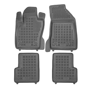Set covorase auto Rezaw Plast, pentru Jeep Renegade 2021-prezent, 4 bucati, cauciuc, negru