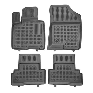 Set covorase auto Rezaw Plast, pentru Hyundai Tucson 2020-prezent, 4 bucati, cauciuc, negru