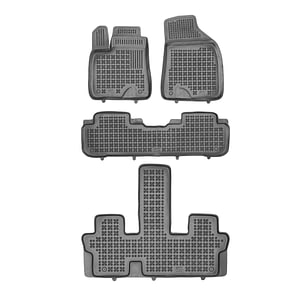 Set covorase auto Rezaw Plast, pentru Toyota Highlander 2014-2020, 4 bucati, Negru