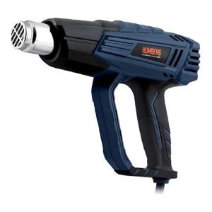 Pistol termic electric, maner cauciucat, 4 duze, o racleta, temperatura de la 60 - 600C, 6 niveluri de reglare a debitului de aer, afisaj LCD, 2000 W, 230 V
