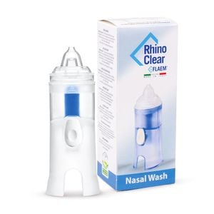 Irigator nazal FLAEM Rhino Clear compatibil cu aparatele de aerosoli cu compresor, pentru curatarea cailor nazale