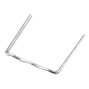 Set capse pentru aparat de sudura plastic, fabricat din metal de cea mai inalta calitate, rezistent la rugina, 8 mm, tip C, unda ingusta, 100 buc