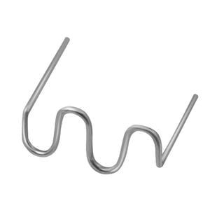 Set capse pentru aparat de sudura plastic, fabricat din metal de cea mai inalta calitate, rezistent la rugina, 8 mm, unda larga, tip A, 600 buc