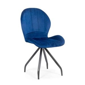 Scaun Living Kjc0360, 88 x 50 x 50 cm, Albastru