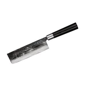 Cutit Nakiri Samura Super 5, otel japonez AUS 10, HRC 60, 17 cm