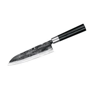 Cutit santoku Samura Super 5, otel japonez AUS 10, HRC 60, 18 cm
