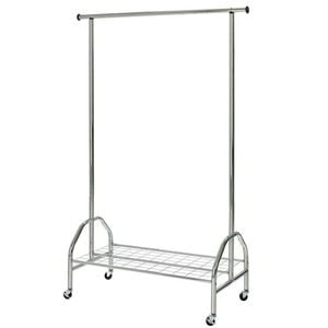 Stender cu suport dublu de pantofi DRIMUS WU18, metal, argintiu