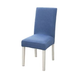 Husa Elastica Universala, Delfin, Protectie pentru Scaune de Bucatarie si Dining, Bleu