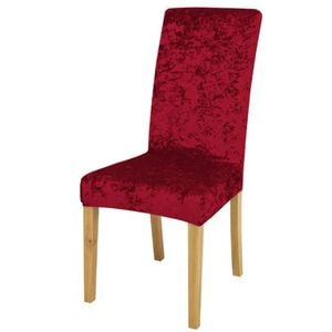 Husa Elastica Universala, Delfin, Spandex, Protectie pentru Scaune de Bucatarie si Dining, Grena