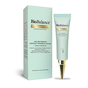 Ser pentru umplerea ridurilor, Age Reversing Instant Wrinkle Filler, Probiotics, Bio Balance, 30ml