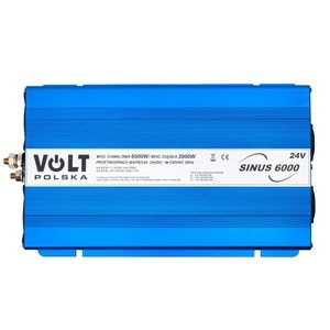 Invertor VOLT UNDA PURA ECO, 3000W / 6000W, 24V / 230V