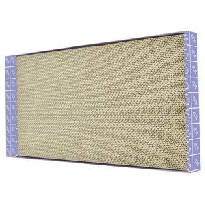 Zgarietor din carton pentru pisici, model tabla dubla, 45.38x24.76x3.81 cm, Mov