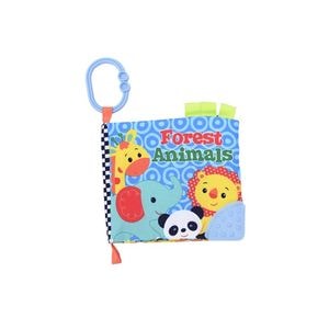 Carticica interactiva pentru bebelusi, Lorelli, Animale salbatice