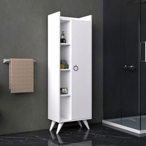Dulap Ilda pentru baie si bucatarie, multifunctional, 140 cm