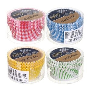 Set 240 forme Briose Green, hartie, multicolor, 5x 3.5 cm, rezistente 180 grade Celsius