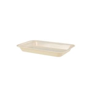Tava cuptor Laval, crem, otel carbon, interior ceramica, 28 x 18 cm