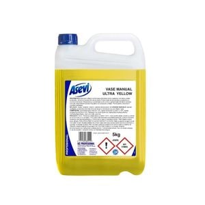 Detergent vase manual Asevi Profesional Ultra Yellow, 5Kg