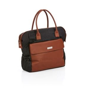 Geanta Abc Design, Jetset Piano, Dimensiuni 44 x 15 x 40.5 cm, Gri inchis/Maro