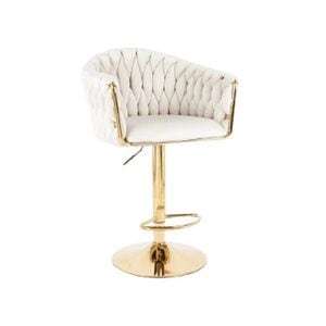 Scaun Bar KJC362, 110 x 58 x 55 cm, Bej