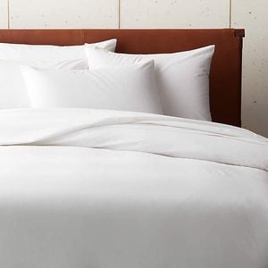 Husa pilota Arta Somnului, 140x220 cm, bumbac percale, alb