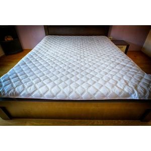 Protectie saltea Arta Somnului, 140x200 cm, matlasata ultrasonic cu elastic, alb