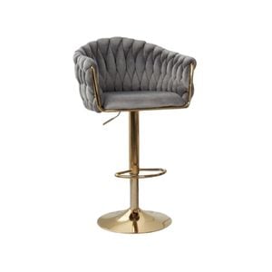 Scaun Bar KJC362, 110 x 58 x 55 cm, Gri