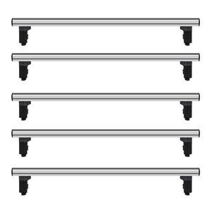 Bare transversale Volkswagen Crafter II, model 2017+, L2,L3,L4,L5 - H2,H3,H4, aluminiu, Menabo Professional