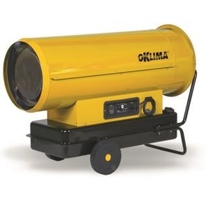 Tun de caldura cu ardere directa SD380 OKLIMA, putere 111kW, debit aer 4600mcb/h, motorina, 230V