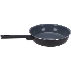 Tigaie Blue Origins, ceramica albastra, 24 cm, negru