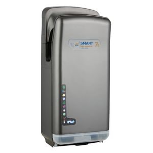 Uscator de maini cu senzor TRENDYS, uscare rapida Smart Seven, 1700W, ABS, gri