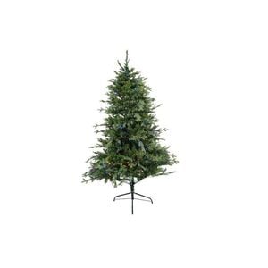 Brad Artificial de Craciun e-Mazing , Becuri LED incluse in ramuri, inaltime 180 cm, diametru 128 cm, 1246 ramuri