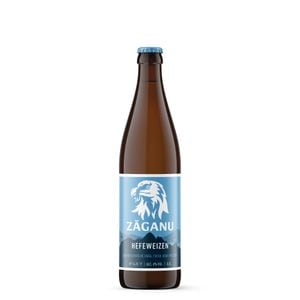 Bere artizanala Zaganu Hefeweizen,  nefiltrata de grau, bax 20 x 0.5l