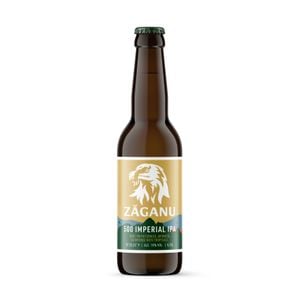Bere artizanala aniversara Zaganu 500 Imperial IPA, bax 12 x 0.33l