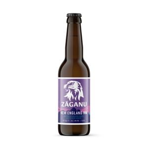 Bere artizanala Zaganu New England IPA, bax 12 x 0.33l