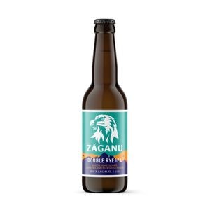 Bere artizanala Zaganu Double Rye IPA, bax 12 x 0.33l