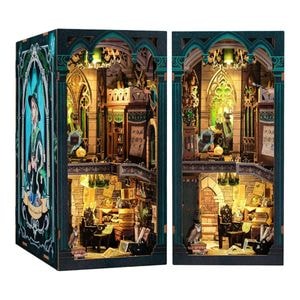 Puzzle 3D, Cotor de carte DIY, Darkness Common Room, Cutebee, 156 piese
