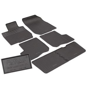 Set covorase auto Rigum, pentru Dacia Logan MCV 2007-2013, 5 bucati, Negru