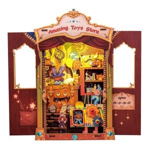 Puzzle 3D, Cotor de carte DIY, Amazing Toys Store, Cutebee, 107 piese