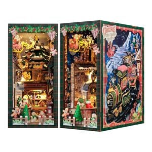 Puzzle 3D, Cotor de carte DIY, Christmas Wish Store, Cutebee, 273 piese