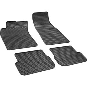 Set covorase auto Rigum, pentru Audi A6 C6 2004-2011, 4 bucati, Negru