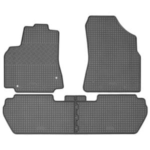 Set covorase auto Rigum, pentru Citroen Berlingo 2008-2018, 3 bucati, Negru