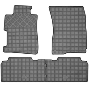 Set covorase auto Rigum, pentru Honda Civic 2012-2016, 3 bucati, Negru
