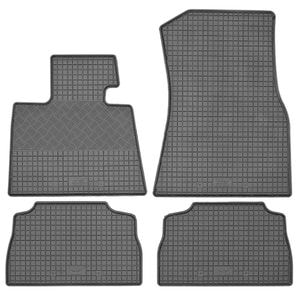 Set covorase auto Rigum, pentru BMW X6 G06 2019-prezent, 4 bucati, Negru