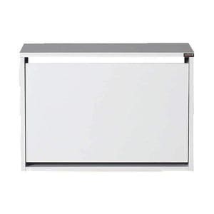 Pantofar Bancuta hol Adore Ottoman capacitate 6 perechi incaltaminte, 60 x 42 x 30 cm , alb