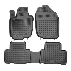 Set covorase auto Rezaw Plast, pentru Toyota Rav 4 2006-2012, 3 bucati, Negru