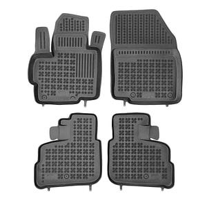 Set covorase auto Rezaw Plast, pentru Mitsubishi Space Star 2019-prezent, 4 bucati, Negru